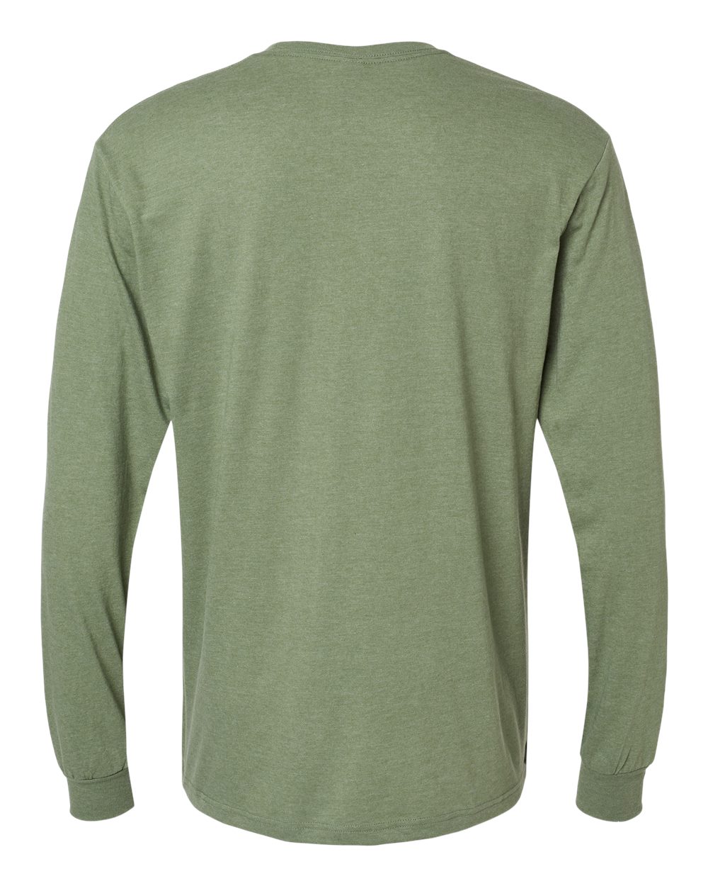 Gildan 64440CVC Unisex Softstyle® CVC Long Sleeve T-Shirt - Cactus - Back View