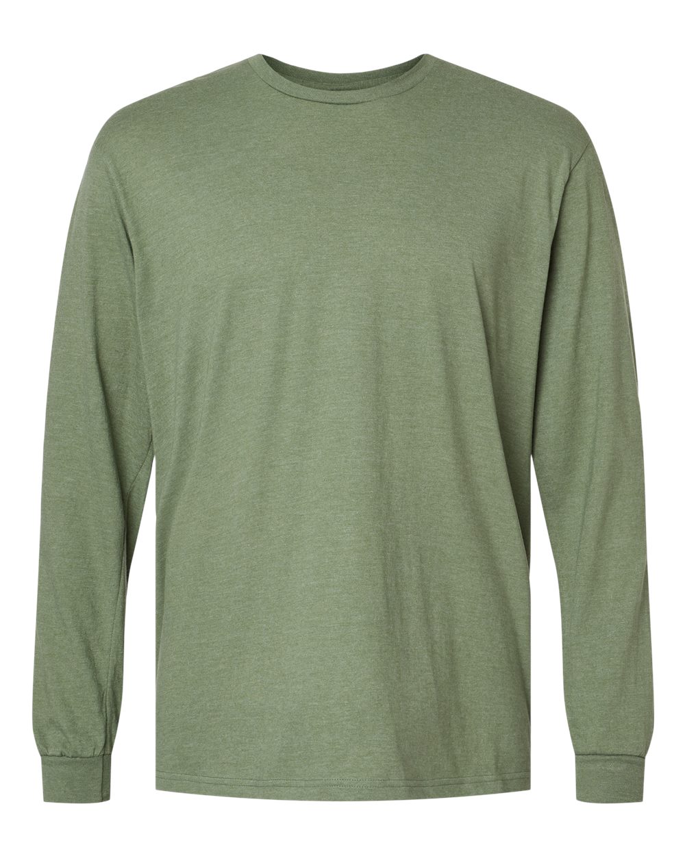 Gildan 64440CVC Unisex Softstyle® CVC Long Sleeve T-Shirt - Cactus - Front View