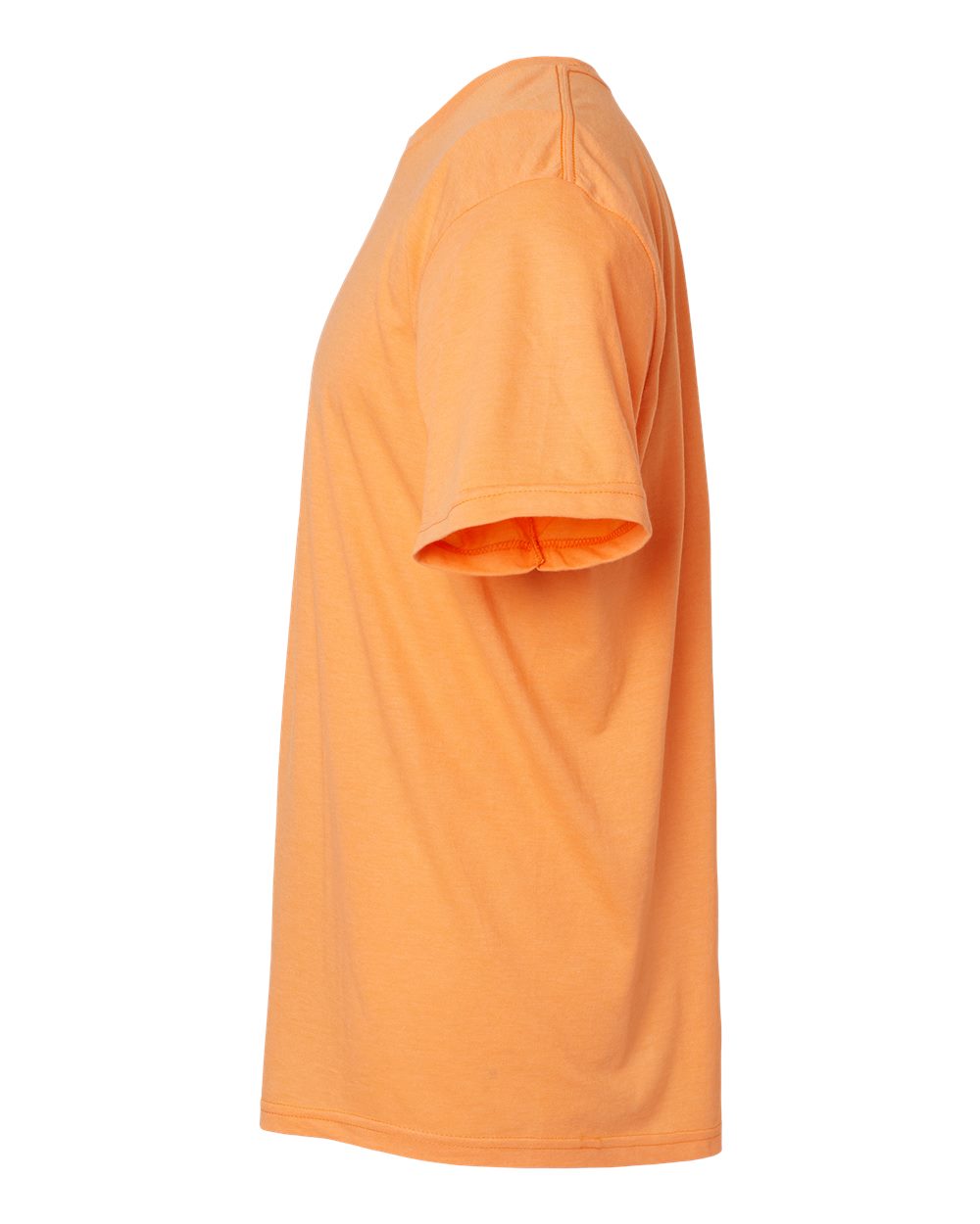 Gildan 64000CVC Unisex Softstyle® CVC T-Shirt - Tangerine Mist - Direct Side