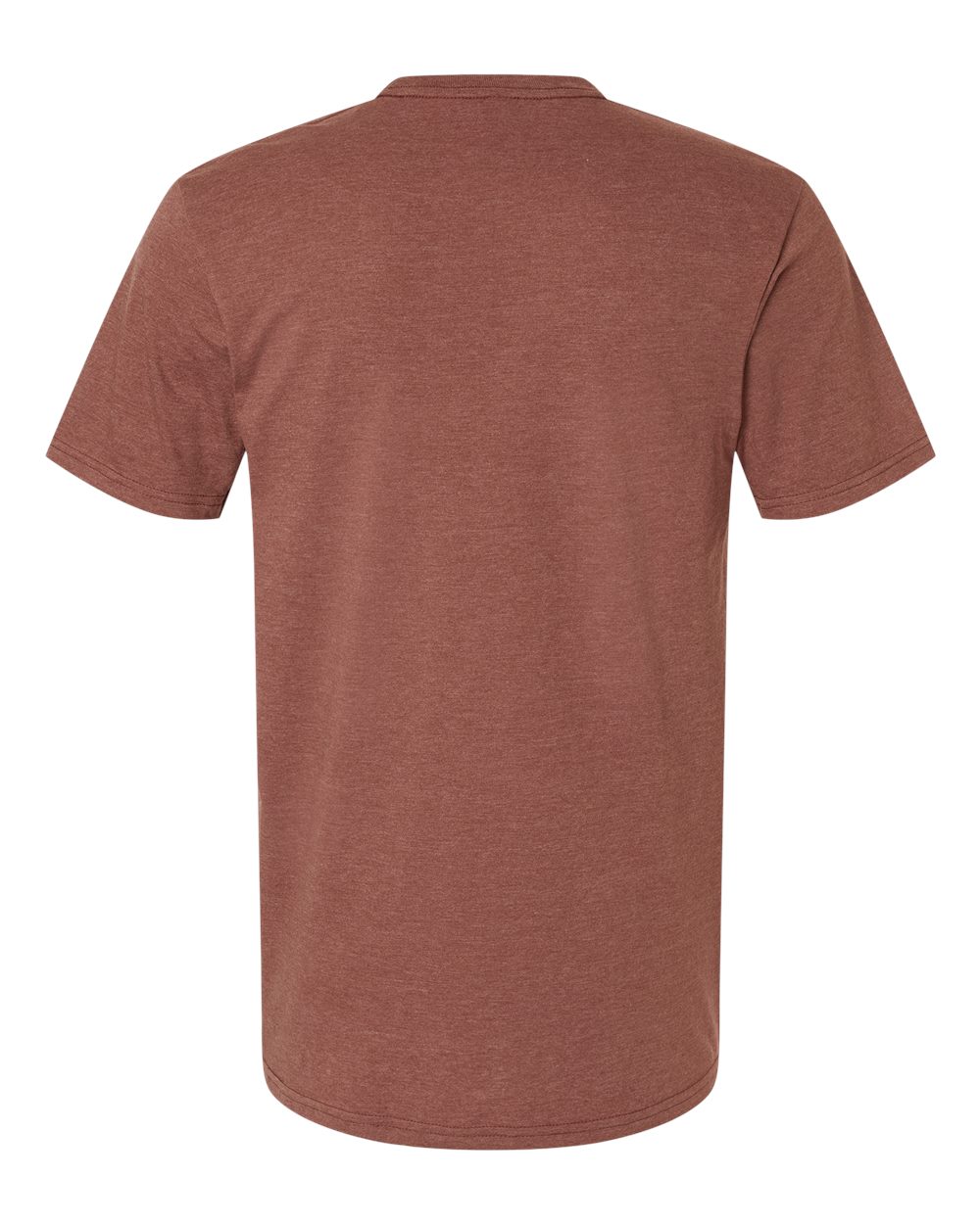 Gildan 64000CVC Unisex Softstyle® CVC T-Shirt - Cocoa Mist - Back View