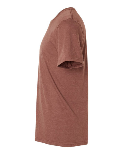Gildan 64000CVC Unisex Softstyle® CVC T-Shirt - Cocoa Mist - Direct Side