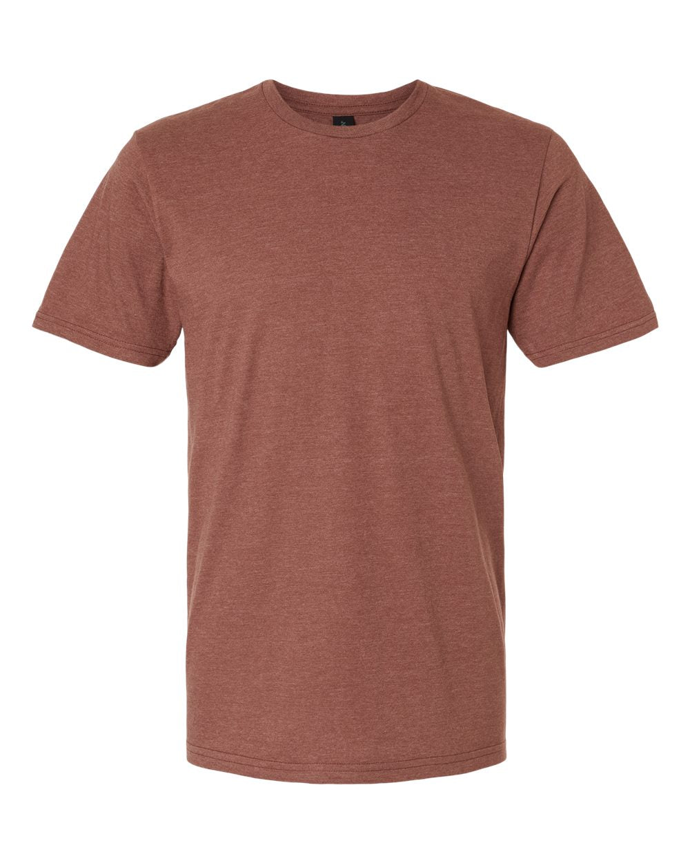 Gildan 64000CVC Unisex Softstyle® CVC T-Shirt - Cocoa Mist - Front View