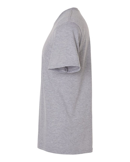 Gildan 64000CVC Unisex Softstyle® CVC T-Shirt - Sport Grey - Direct Side