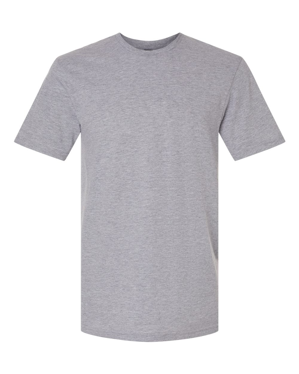 Gildan 64000CVC Unisex Softstyle® CVC T-Shirt - Sport Grey - Front View