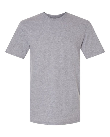 Gildan 64000CVC Unisex Softstyle® CVC T-Shirt - Sport Grey - Front View