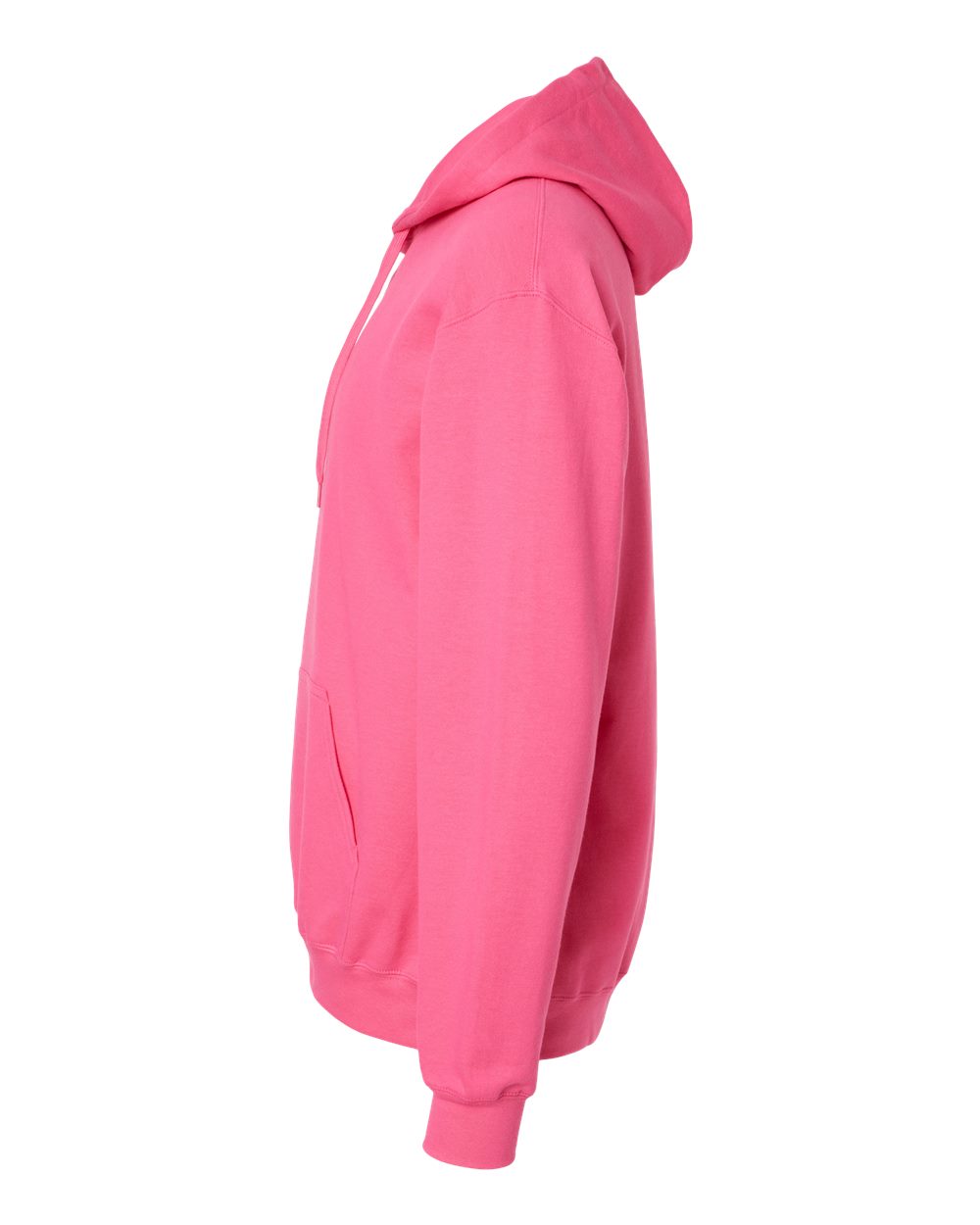 Gildan SF500 Unisex Softstyle® Midweight Hooded Sweatshirt - Pink Lemonade - Direct Side