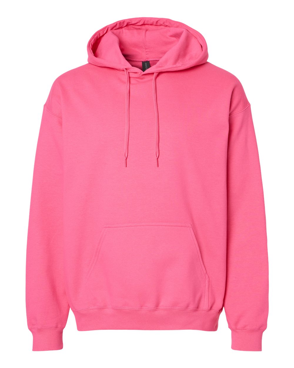 Gildan SF500 Unisex Softstyle® Midweight Hooded Sweatshirt - Pink Lemonade - Front View
