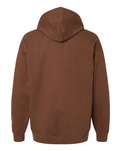 Gildan SF500 Unisex Softstyle® Midweight Hooded Sweatshirt - Cocoa - Back View