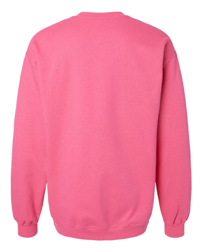 Gildan SF000 Unisex Softstyle® Midweight Crewneck Sweatshirt - Pink Lemonade - Back View