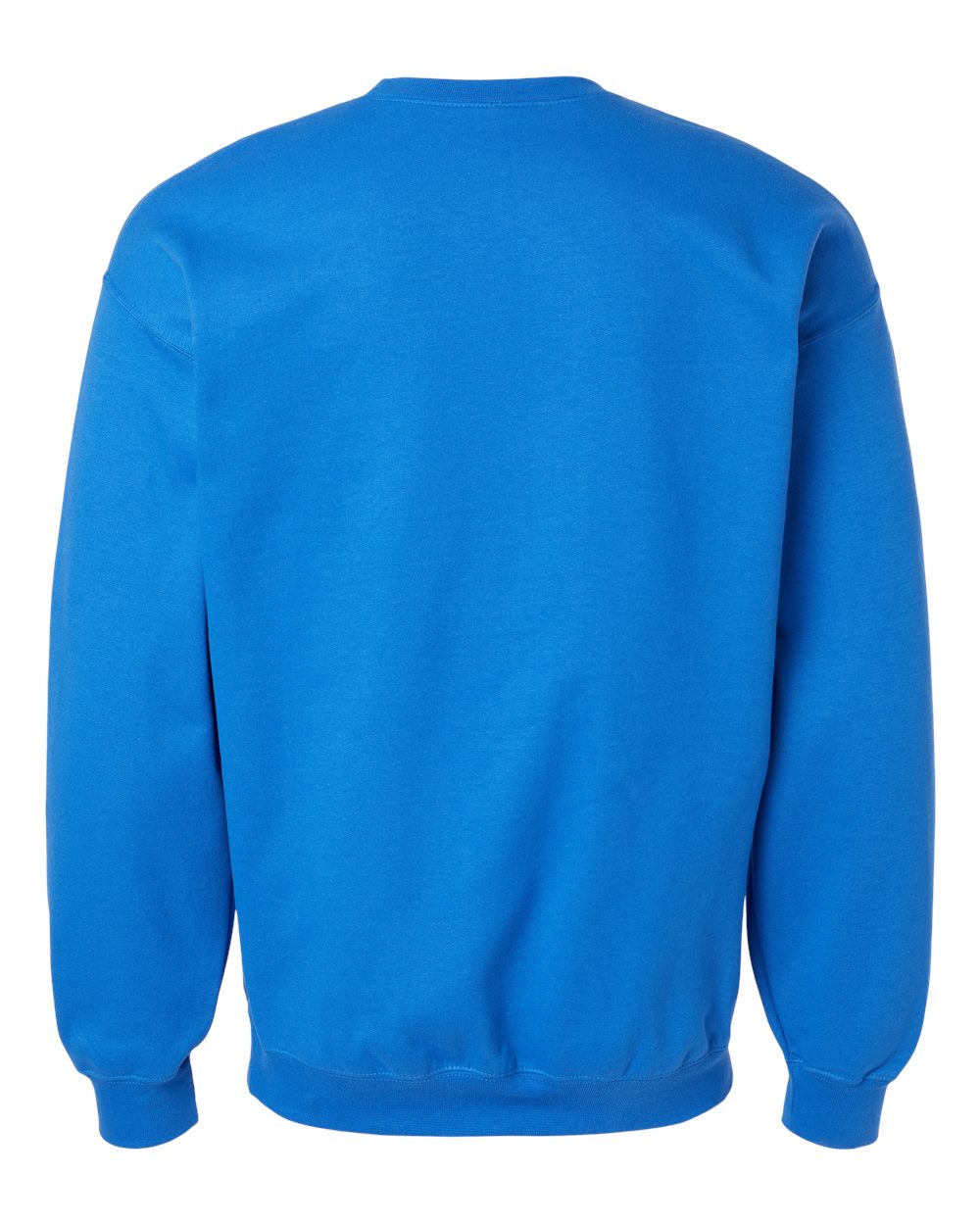 Gildan SF000 Unisex Softstyle® Midweight Crewneck Sweatshirt - Royal - Back View