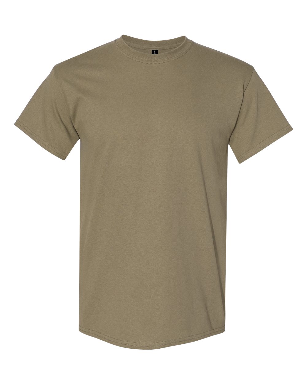 Gildan 5000 Unisex Heavy Cotton™ T-Shirt - Prairie Dust - Front View