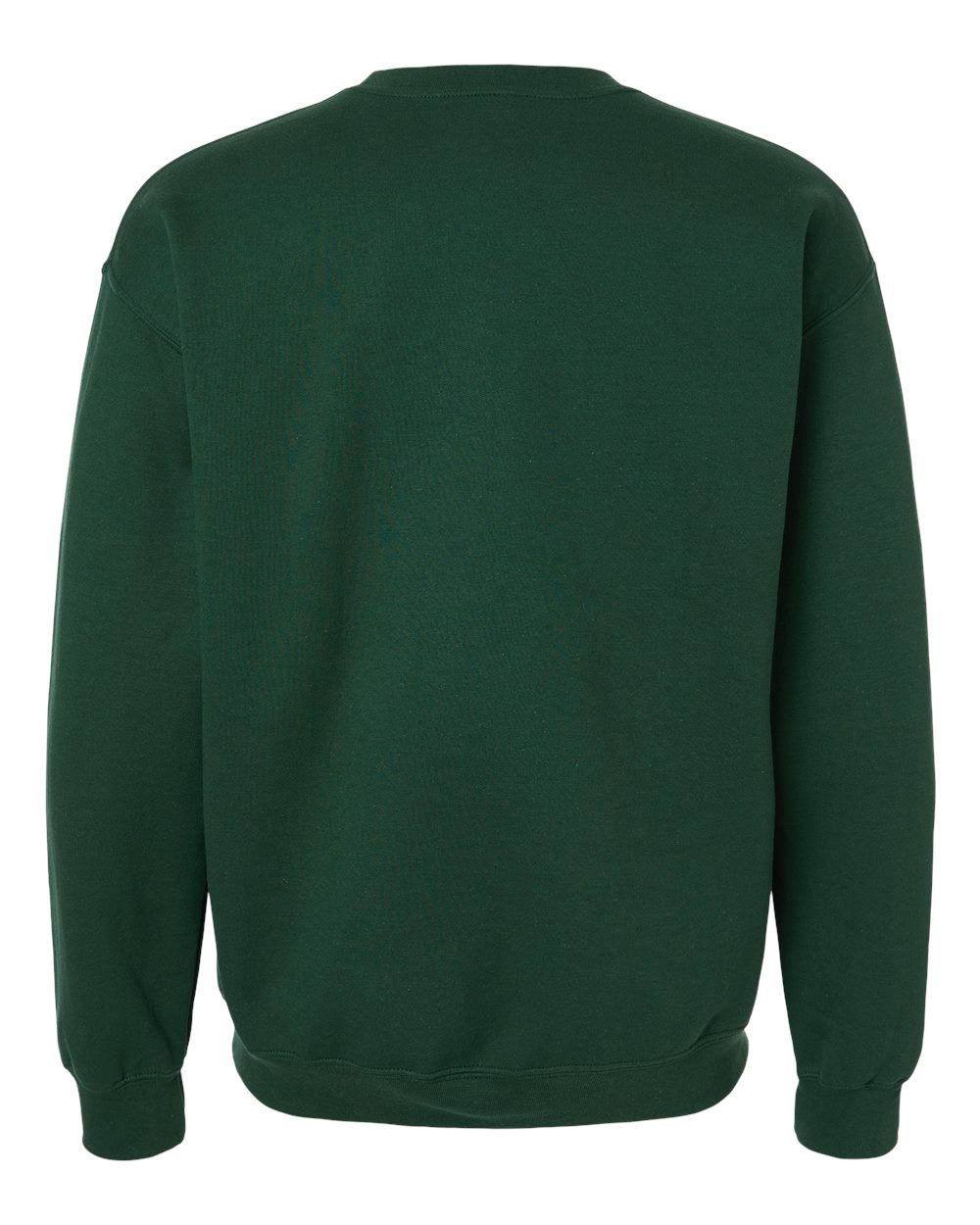 Gildan 18000 Unisex Heavy Blend™ Crewneck Sweatshirt - Fan Dark Green - Back View