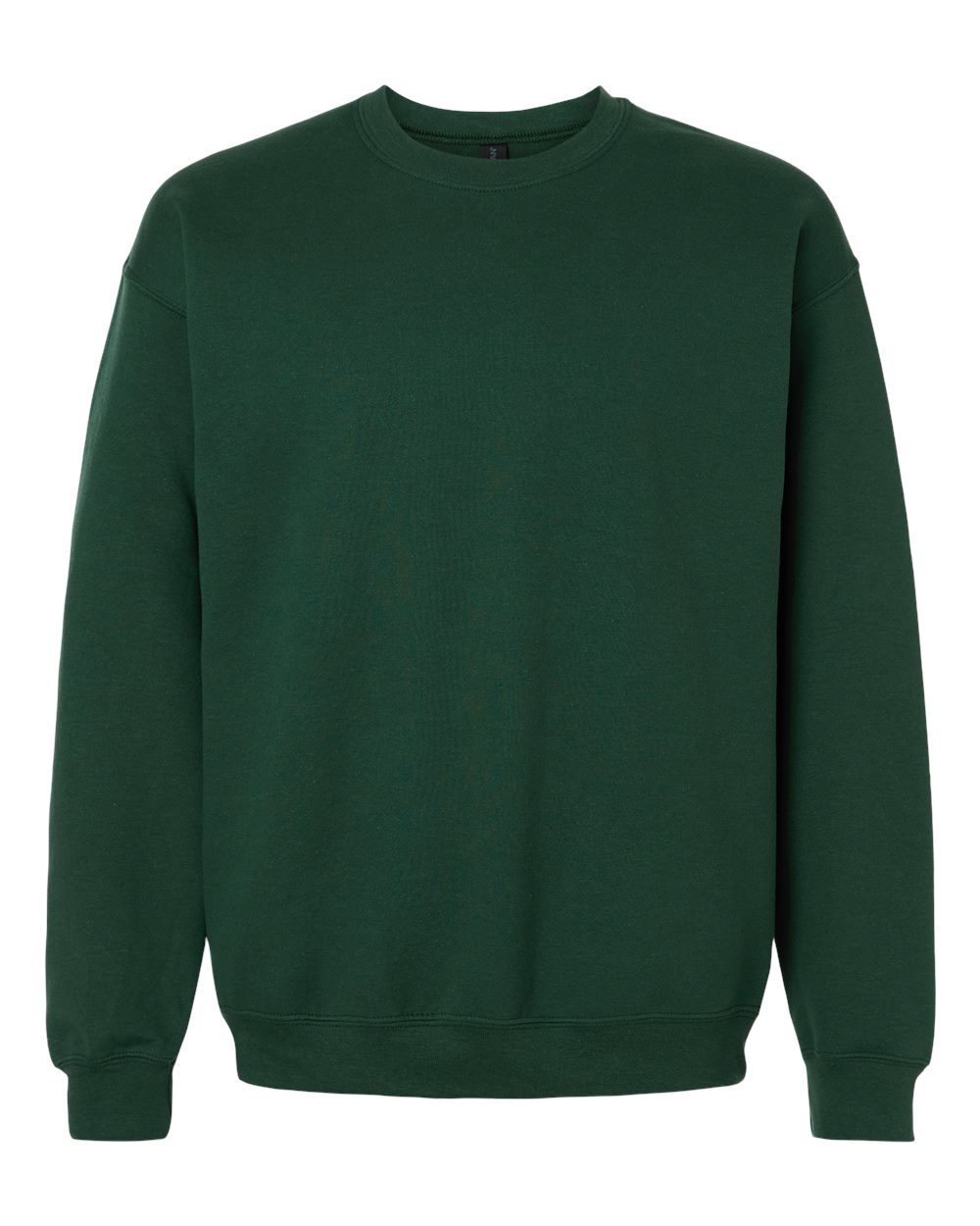 Gildan 18000 Unisex Heavy Blend™ Crewneck Sweatshirt - Fan Dark Green - Front View
