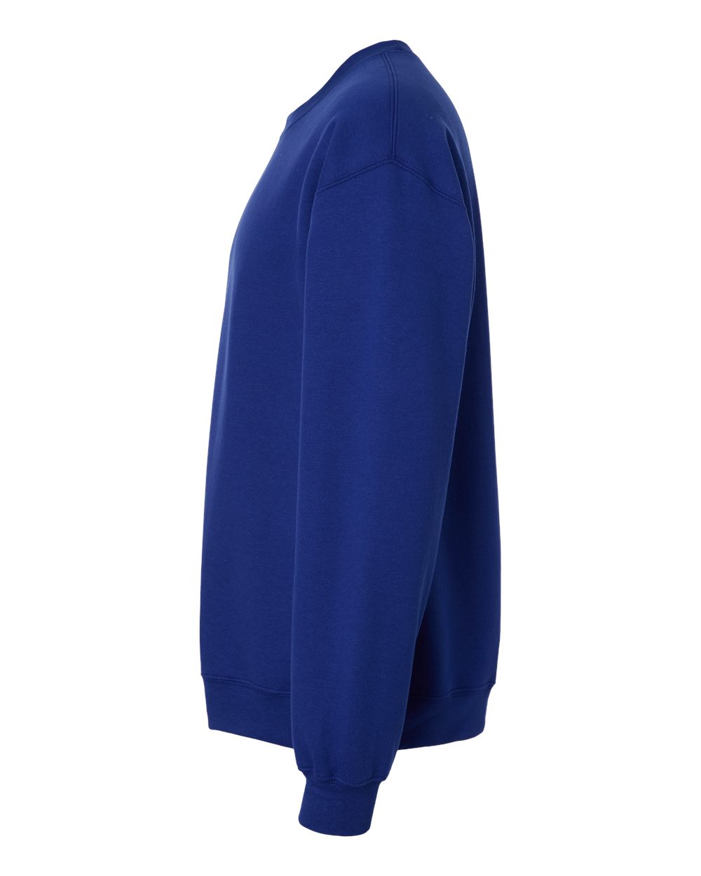 Gildan 18000 Unisex Heavy Blend™ Crewneck Sweatshirt - Fan Deep Royal - Direct Side