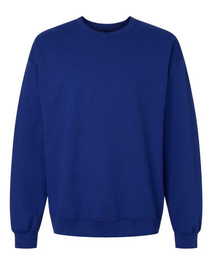 Gildan 18000 Unisex Heavy Blend™ Crewneck Sweatshirt - Fan Deep Royal - Front View