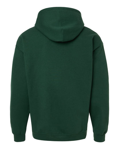 Gildan 18500 Unisex Heavy Blend™ Hooded Sweatshirt - Fan Dark Green - Back View