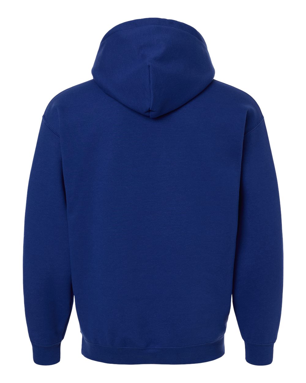 Gildan 18500 Unisex Heavy Blend™ Hooded Sweatshirt - Fan Deep Royal - Back View