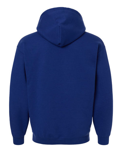 Gildan 18500 Unisex Heavy Blend™ Hooded Sweatshirt - Fan Deep Royal - Back View
