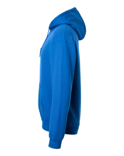 Gildan 18500 Unisex Heavy Blend™ Hooded Sweatshirt - Neon Blue - Direct Side