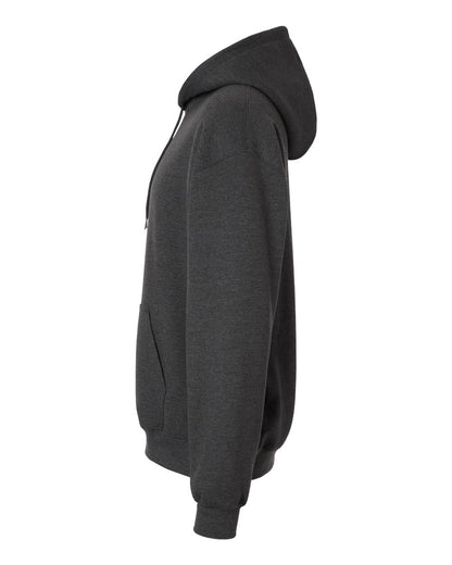 Gildan 18500 Unisex Heavy Blend™ Hooded Sweatshirt - Fan Charcoal Heather - Direct Side