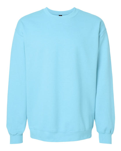 Gildan SF000 Unisex Softstyle® Midweight Crewneck Sweatshirt - Sky - Front View