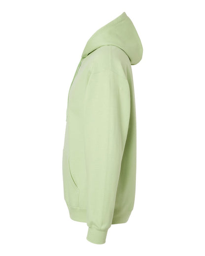 Gildan SF500 Unisex Softstyle® Midweight Hooded Sweatshirt - Pistachio - Direct Side