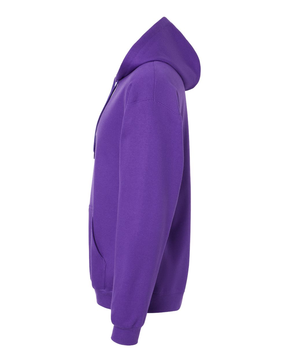 Gildan SF500 Unisex Softstyle® Midweight Hooded Sweatshirt - Purple - Direct Side