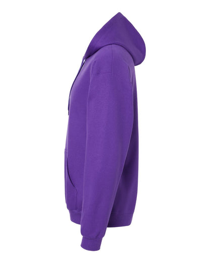 Gildan SF500 Unisex Softstyle® Midweight Hooded Sweatshirt - Purple - Direct Side