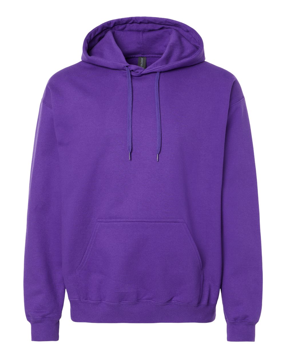 Gildan SF500 Unisex Softstyle® Midweight Hooded Sweatshirt - Purple - Front View