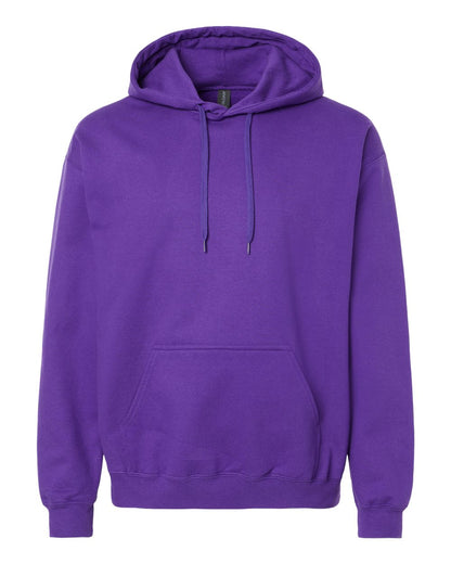 Gildan SF500 Unisex Softstyle® Midweight Hooded Sweatshirt - Purple - Front View
