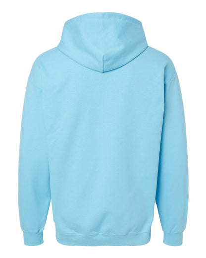 Gildan SF500 Unisex Softstyle® Midweight Hooded Sweatshirt - Sky - Back View