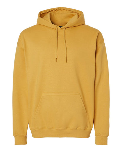 Gildan SF500 Unisex Softstyle® Midweight Hooded Sweatshirt - Mustard - Front View