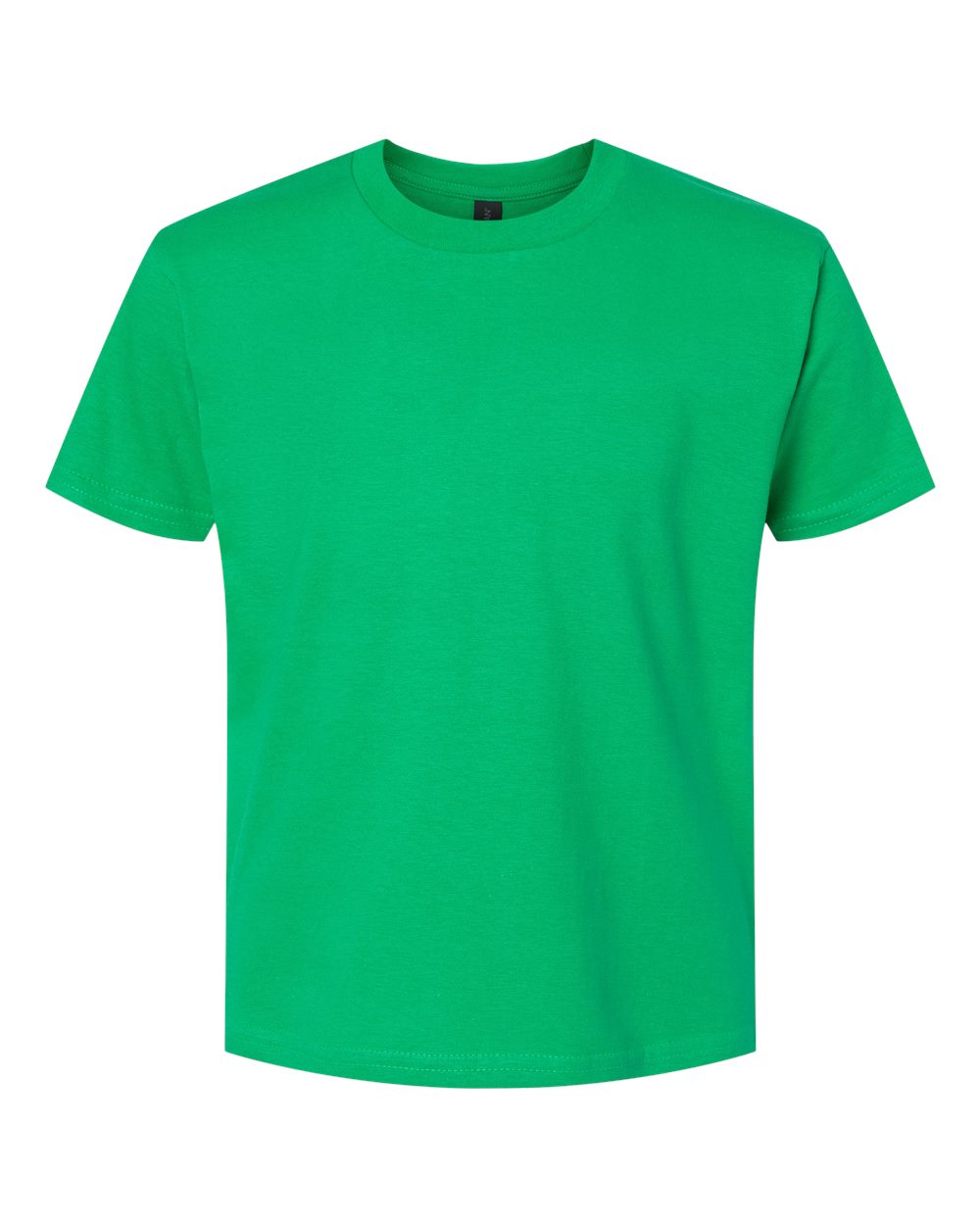 Gildan 65000B Youth Softstyle® Midweight T-Shirt - Irish Green - Front View