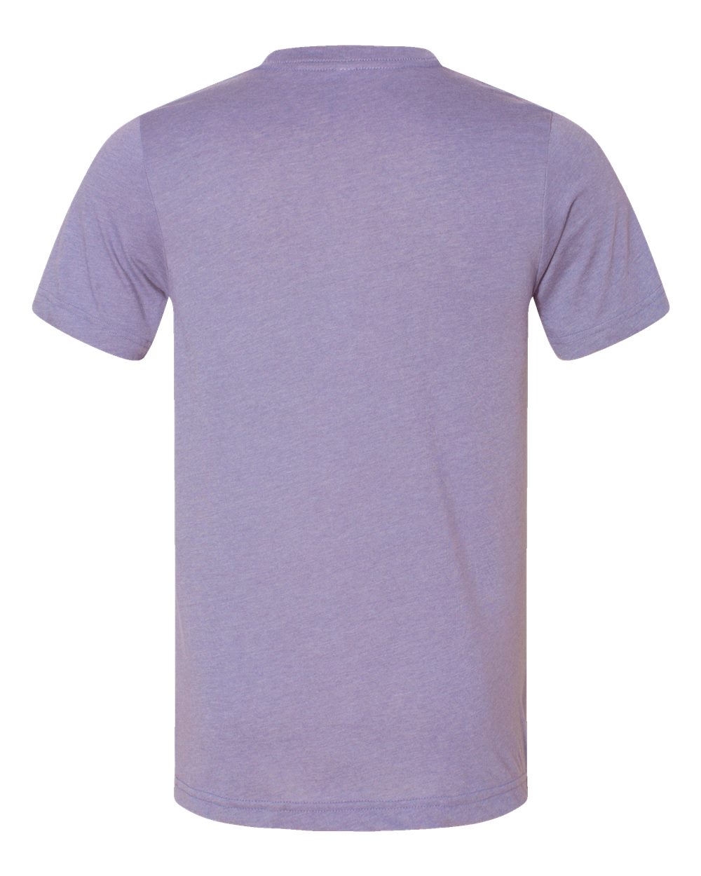 BELLA + CANVAS 3001CVC CVC Jersey Tee - Heather Dark Lavender - Back View