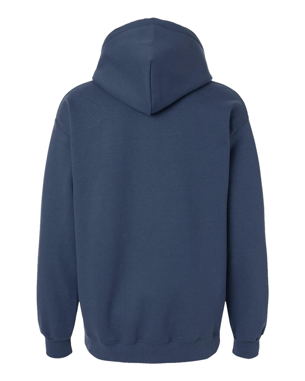 Gildan 19500 Unisex Hammer™ Maxweight Hooded Sweatshirt - Blue Dusk - Back View