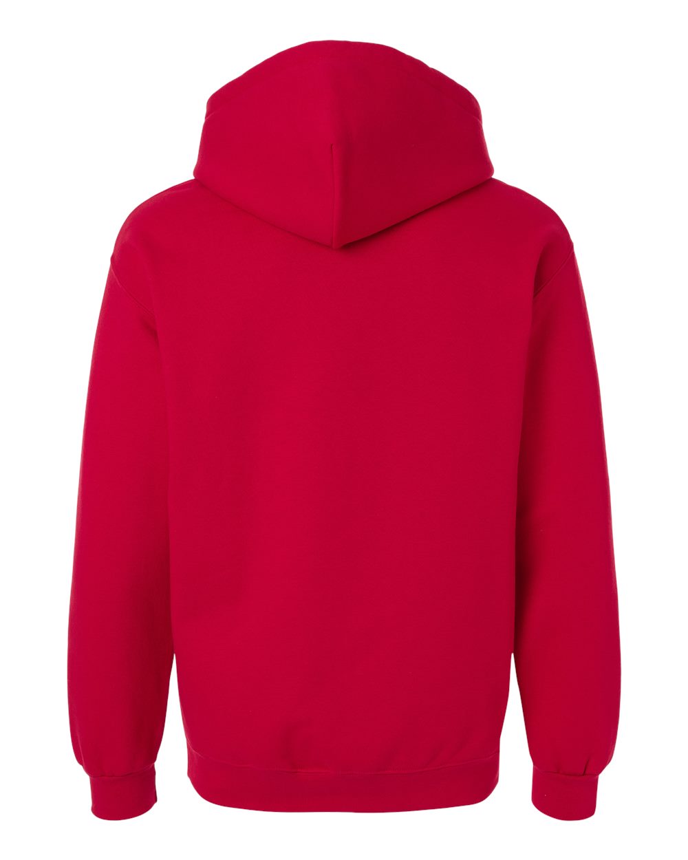 Gildan 19500 Unisex Hammer™ Maxweight Hooded Sweatshirt - Cherry Red - Back View