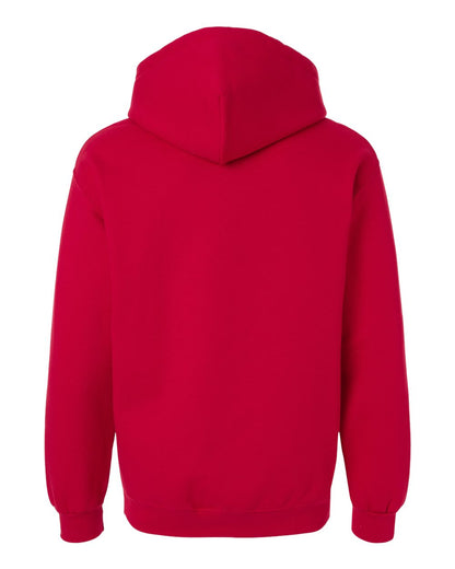 Gildan 19500 Unisex Hammer™ Maxweight Hooded Sweatshirt - Cherry Red - Back View