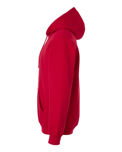 Gildan 19500 Unisex Hammer™ Maxweight Hooded Sweatshirt - Cherry Red - Direct Side