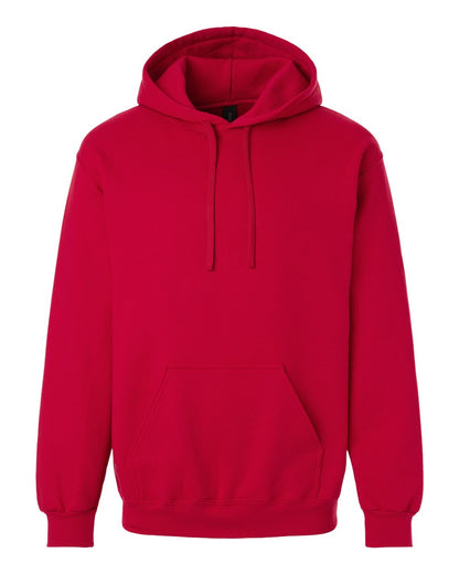 Gildan 19500 Unisex Hammer™ Maxweight Hooded Sweatshirt - Cherry Red - Front View