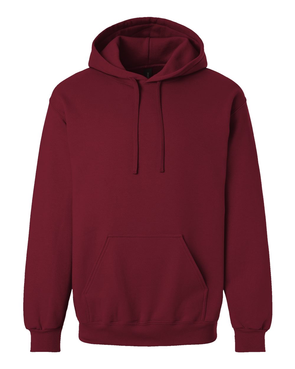 Gildan 19500 Unisex Hammer™ Maxweight Hooded Sweatshirt - Garnet - Front View