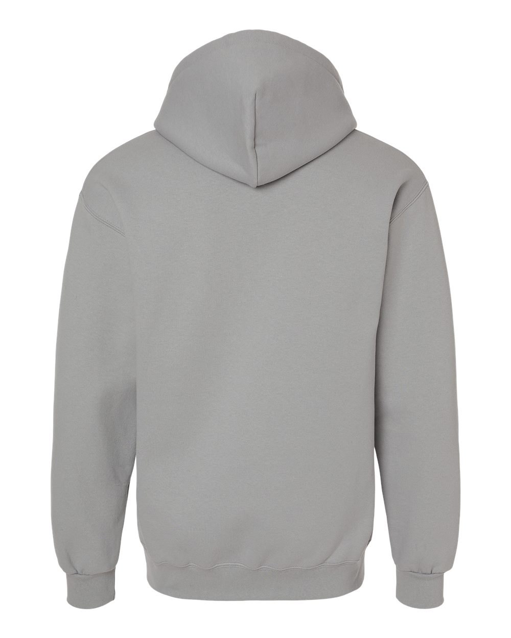 Gildan 19500 Unisex Hammer™ Maxweight Hooded Sweatshirt - Gravel - Back View