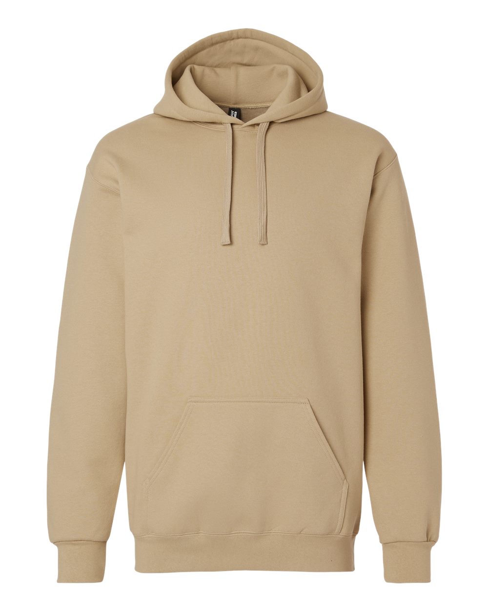 Gildan 19500 Unisex Hammer™ Maxweight Hooded Sweatshirt - Tan - Front View