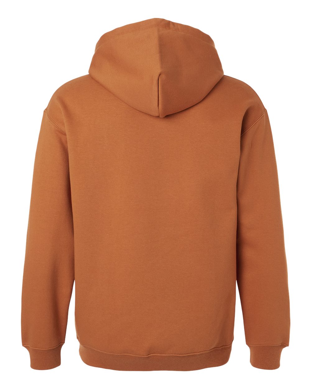 Gildan SF500 Unisex Softstyle® Midweight Hooded Sweatshirt - Texas Orange - Back View