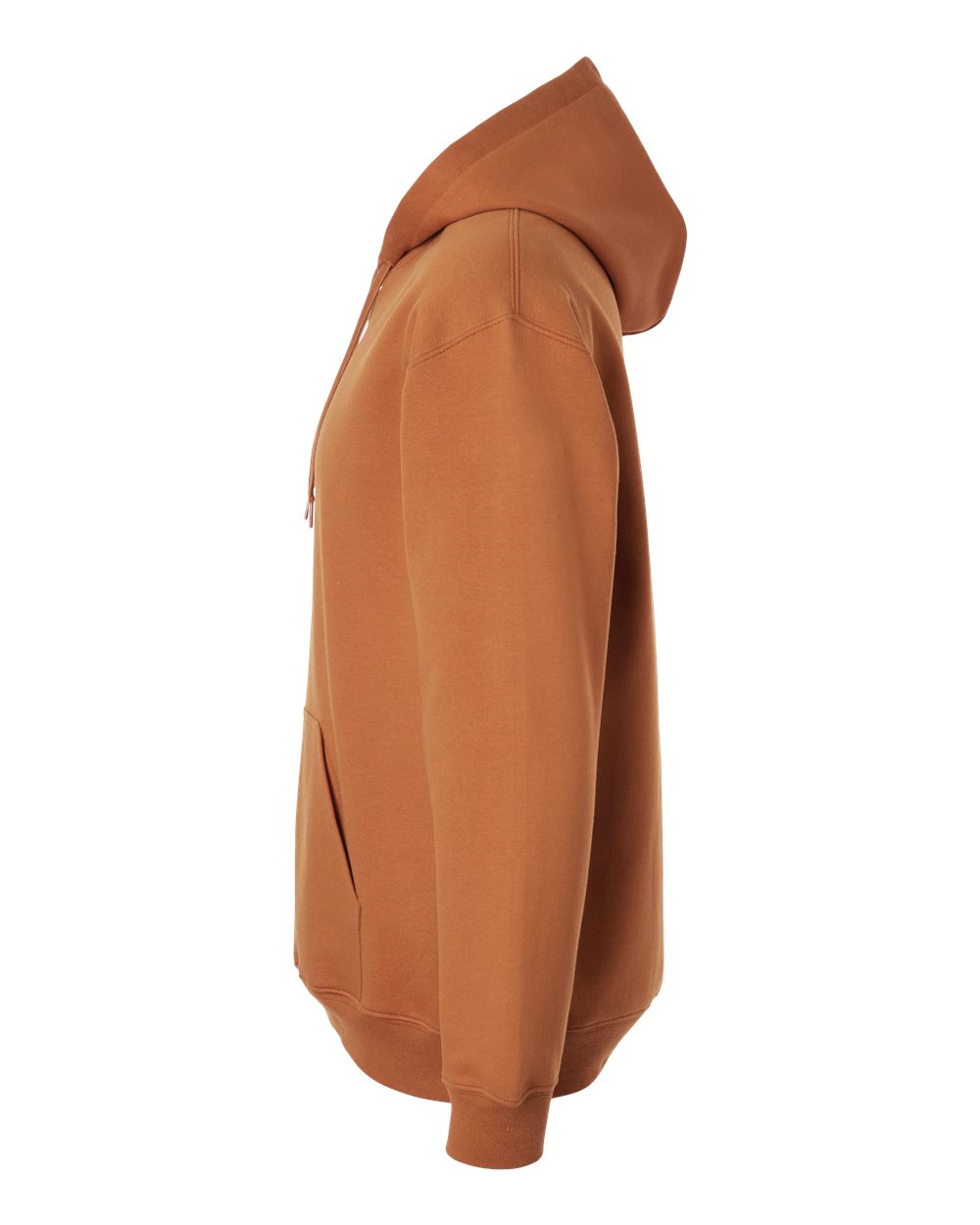 Gildan SF500 Unisex Softstyle® Midweight Hooded Sweatshirt - Texas Orange - Direct Side