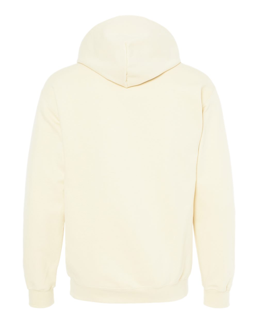 Gildan SF500 Unisex Softstyle® Midweight Hooded Sweatshirt - Off White - Back View