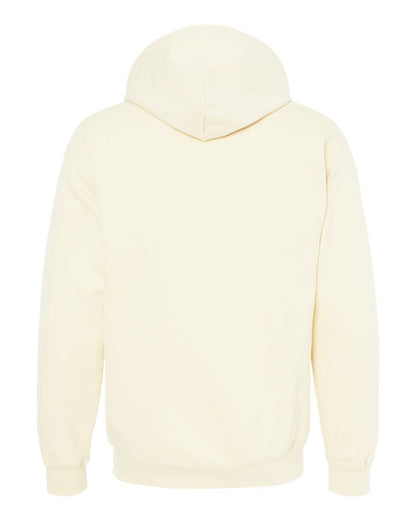Gildan SF500 Unisex Softstyle® Midweight Hooded Sweatshirt - Off White - Back View