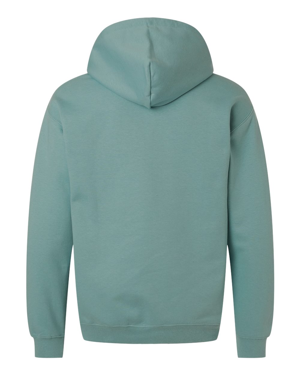 Gildan SF500 Unisex Softstyle® Midweight Hooded Sweatshirt - Aquatic - Back View