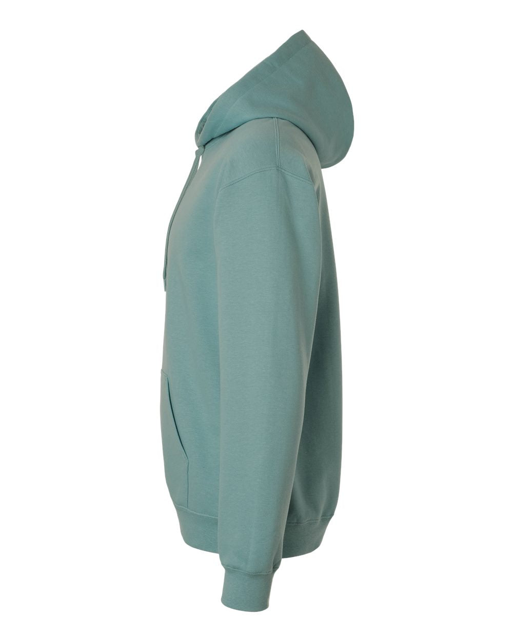 Gildan SF500 Unisex Softstyle® Midweight Hooded Sweatshirt - Aquatic - Direct Side