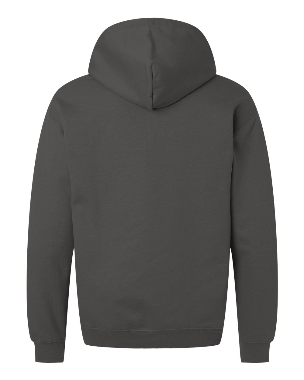 Gildan SF500 Unisex Softstyle® Midweight Hooded Sweatshirt - Smoke - Back View