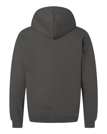 Gildan SF500 Unisex Softstyle® Midweight Hooded Sweatshirt - Smoke - Back View